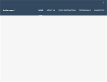 Tablet Screenshot of inteduconnect.org